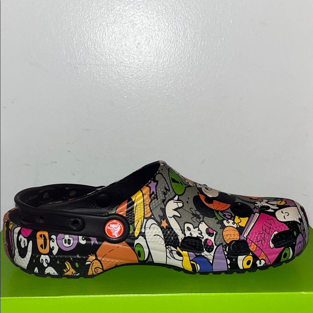 Colorful Disney themed Halloween Crocs - Picture 5 of 6